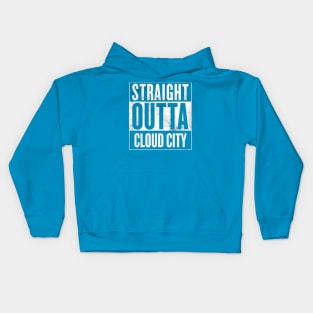 Straight Outta Cloud City Kids Hoodie